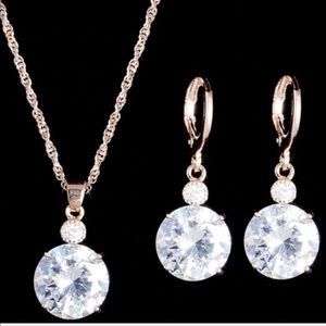 18K Yellow Gold Filled Brilliant Cubic Zirconia